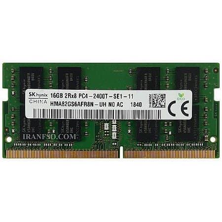 رم لپ تاپ 16 گیگابایت اس کی هاینیکس SK hynix 2400Mhz CL17 مگاهرتز دو کاناله — تصویر ۲