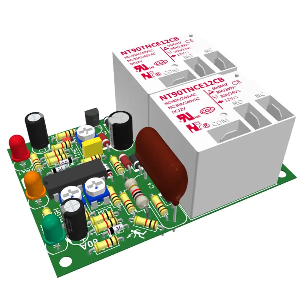 فایل آموزش + سورس Altium محافظ برق 80 آمپر قابل تنظیم — تصویر ۲