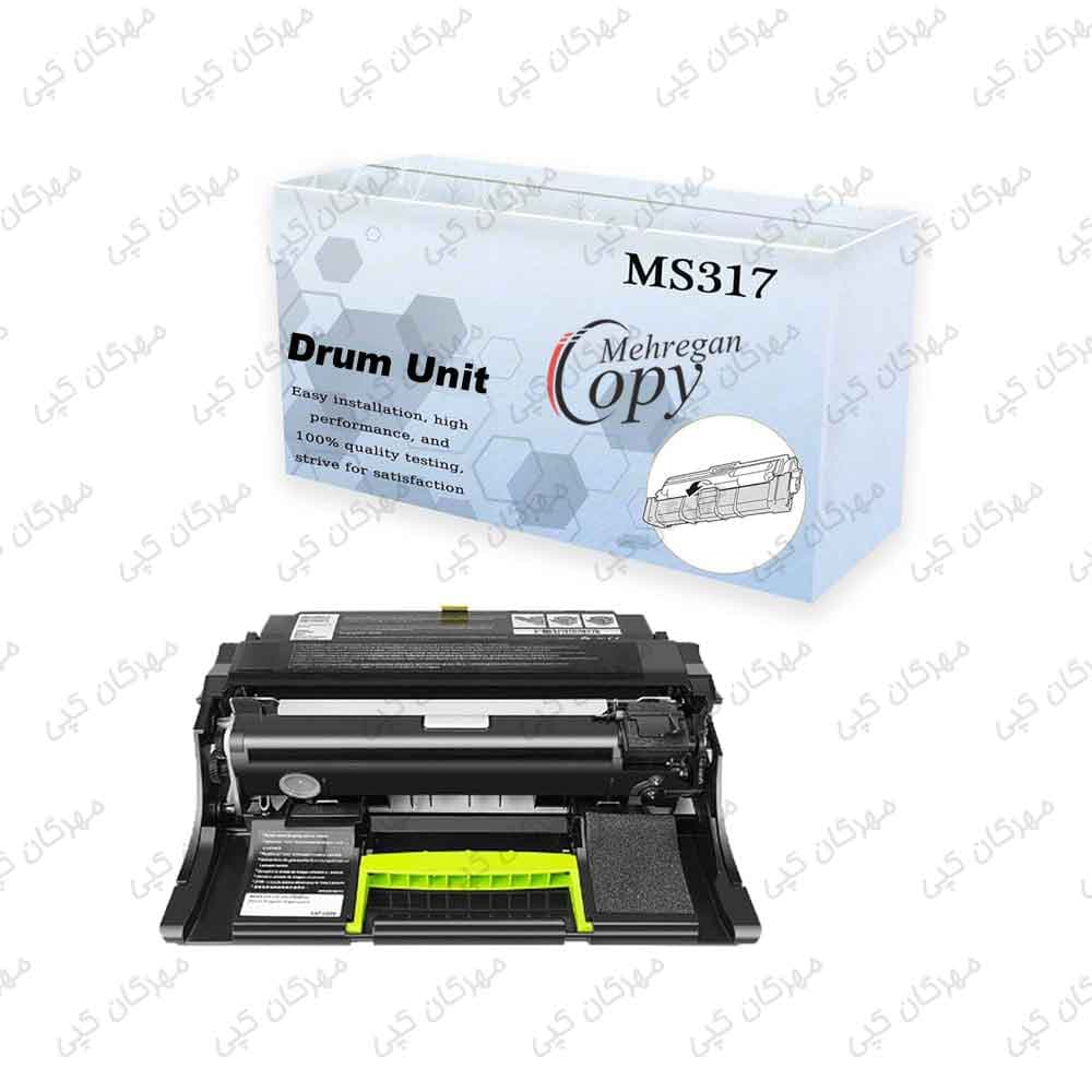 کارتریج یونیت (یونیت درام) پرینتر لکسمارک Lexmark E-317/417/517/617 — تصویر ۲