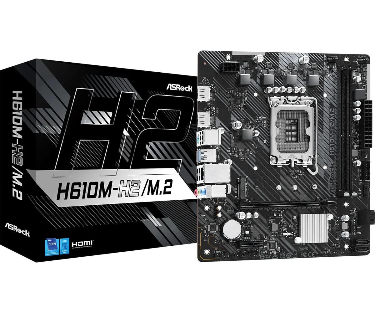 مادربرد ازراک ASROCK H610M-H2/M.2 DDR4 — تصویر ۲