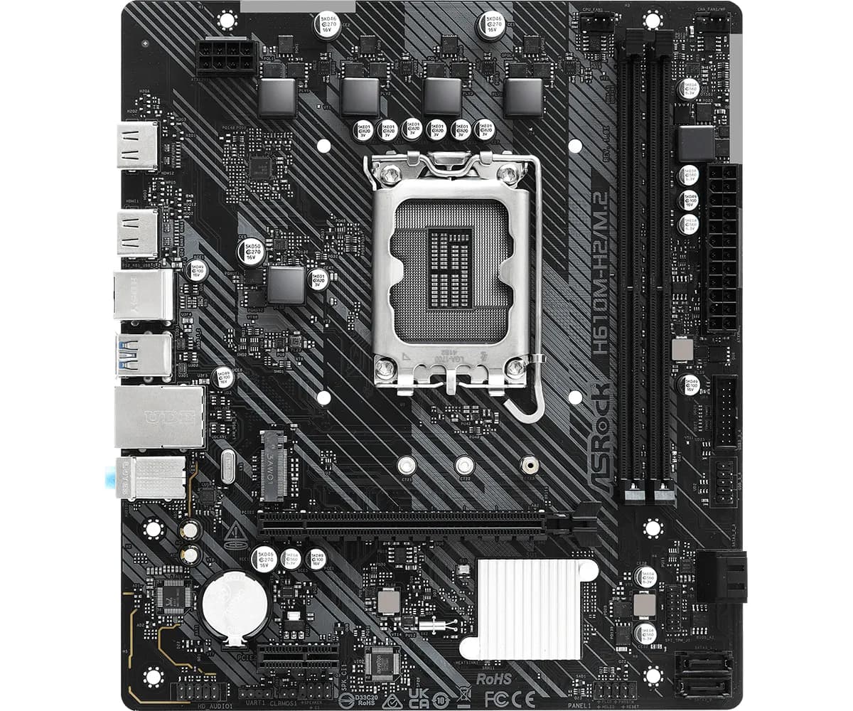 مادربرد ازراک ASROCK H610M-H2/M.2 DDR4 — تصویر ۳