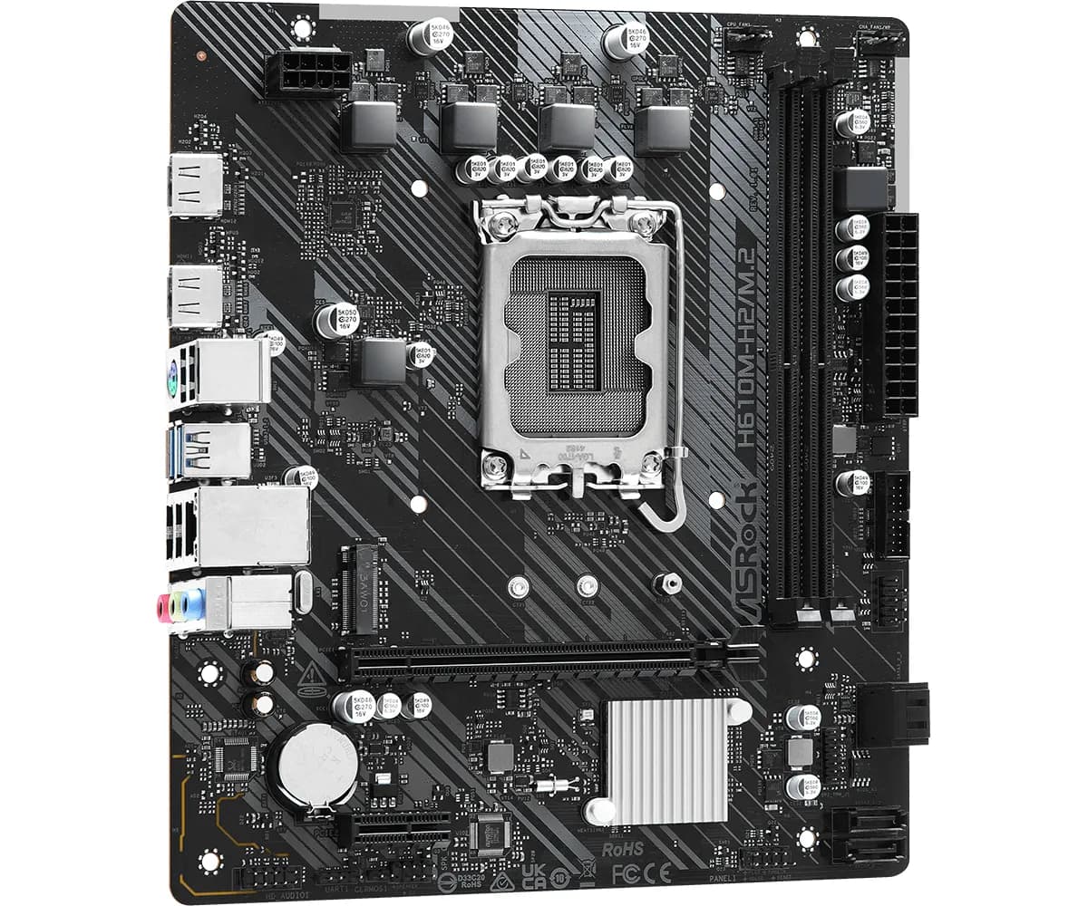 مادربرد ازراک ASROCK H610M-H2/M.2 DDR4 — تصویر ۵