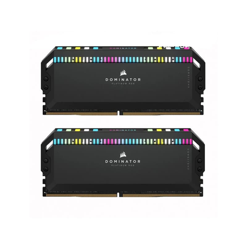 رم دسکتاپ DDR5 دو کاناله 6000 مگاهرتز CL40 کورسیر مدل Dominator Platinum RGB ظرفیت 64 گیگابایت — تصویر ۳