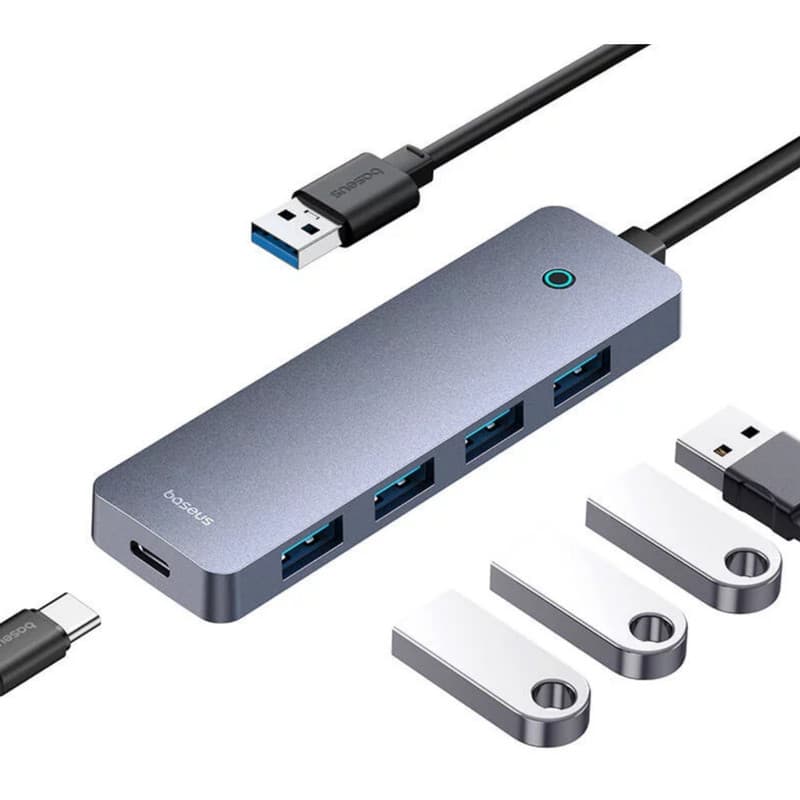 هاب 5 پورت USB 3.0 باسئوس مدل BS-OH080 100cm — تصویر ۳