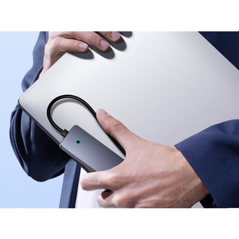هاب 5 پورت USB 3.0 باسئوس مدل BS-OH080 100cm — تصویر ۷