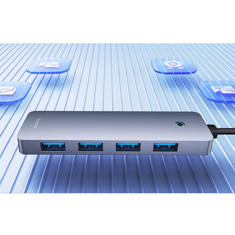 هاب 5 پورت USB 3.0 باسئوس مدل BS-OH080 100cm — تصویر ۸