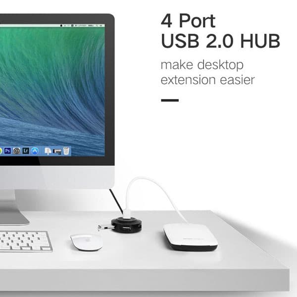 هاب 4 پورت USB2.0 یوگرین مدل CR106-20277 — تصویر ۴