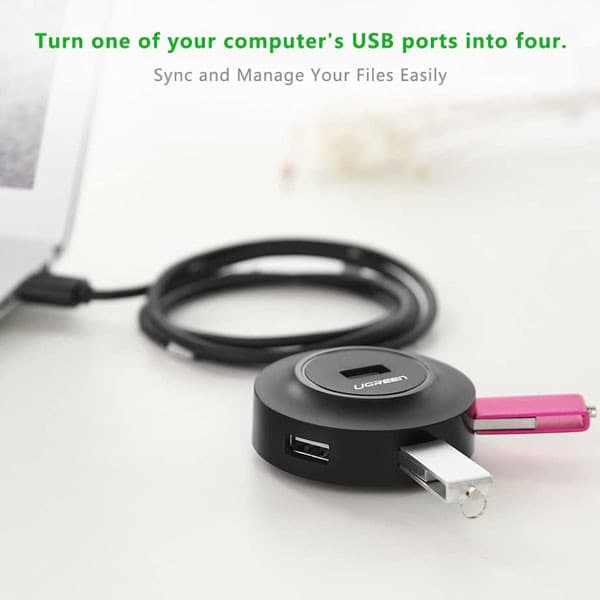هاب 4 پورت USB2.0 یوگرین مدل CR106-20277 — تصویر ۶
