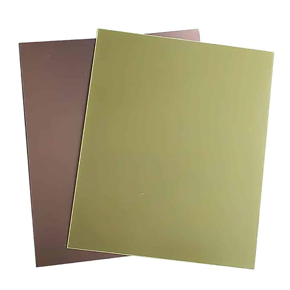 فیبر مدار چاپی فایبرگلاس یک رو 15*15 سانتیمتر (ضخامت فیبر: 1.6mm)