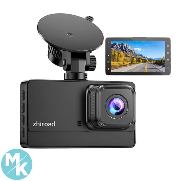 داش کم دوربین خودرو 1080P برند zhiroad مدل Q22