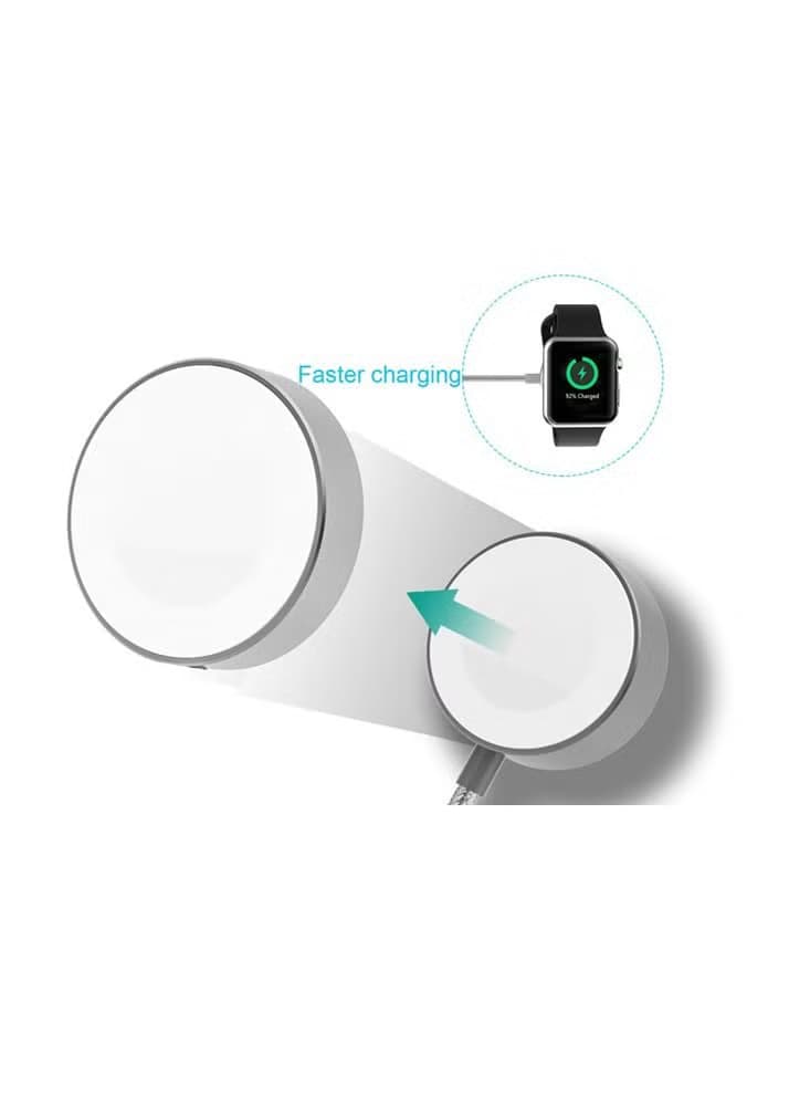 شارژر مغناطیسی اپل واچ Go-Des GD-UC591 | کابل شارژ بی‌سیم USB-C برای Apple Watch — تصویر ۳
