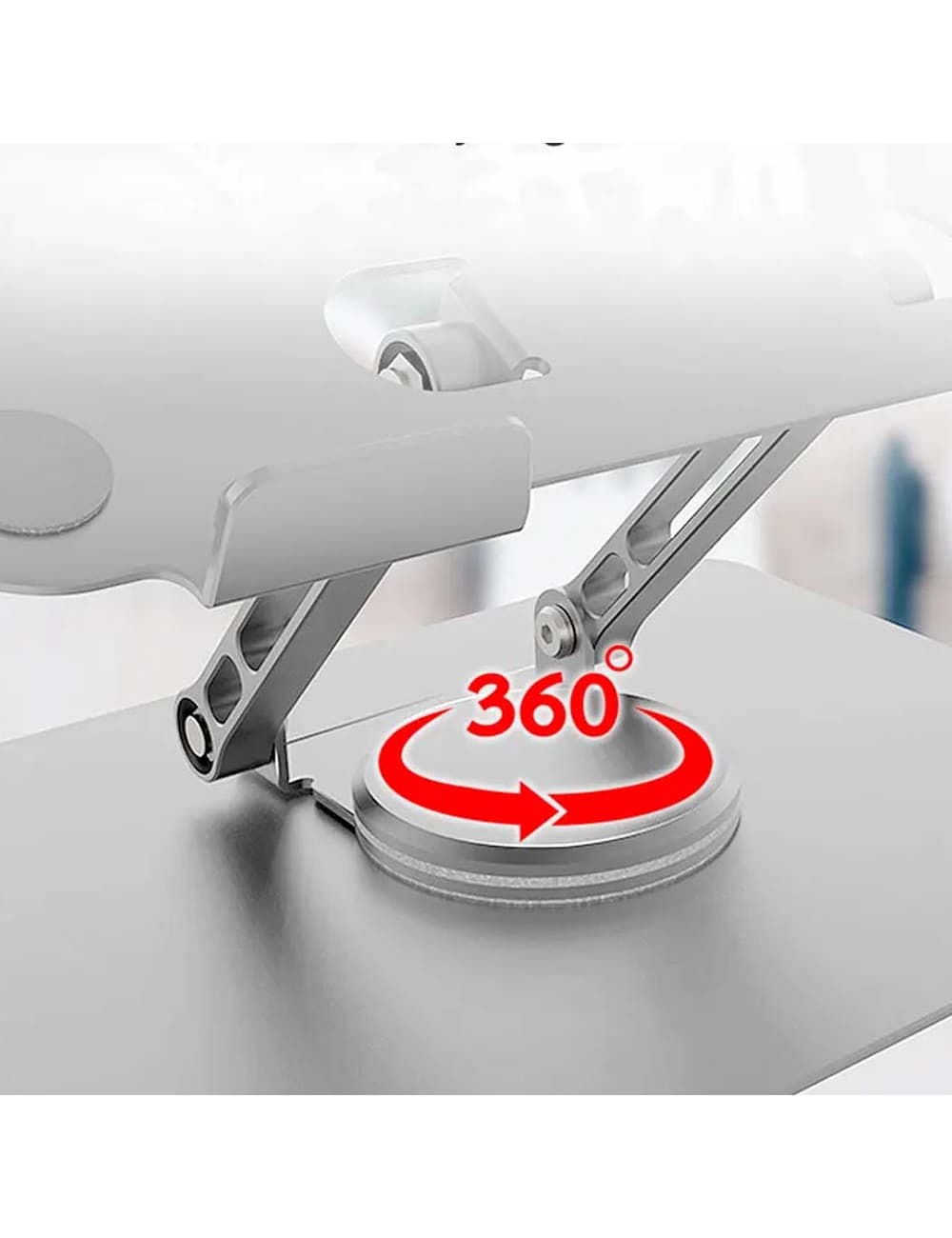 استند لپ تاپ و نوت بوک Go-Des GD-HD298 | پایه فلزی چرخان و ارگونومیک با قابلیت تنظیم ارتفاع — تصویر ۶
