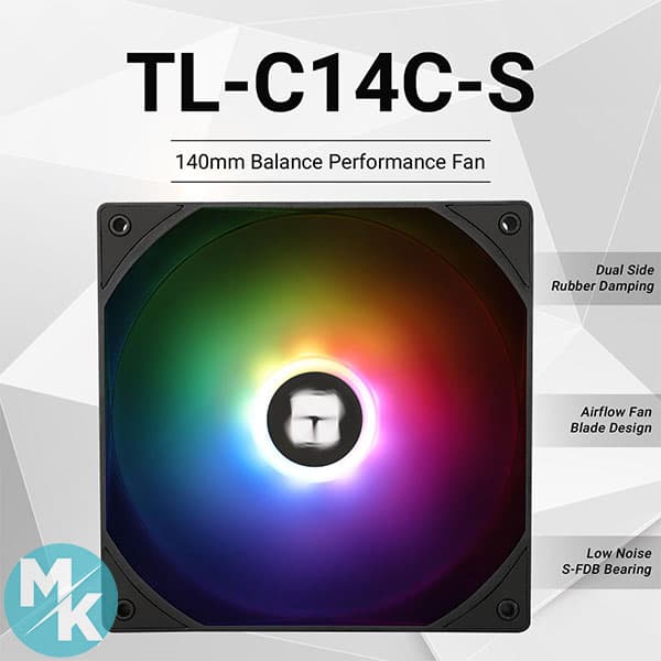 فن خنک‌کننده کیس برند Thermalright مدل TL-C14C-S — تصویر ۴