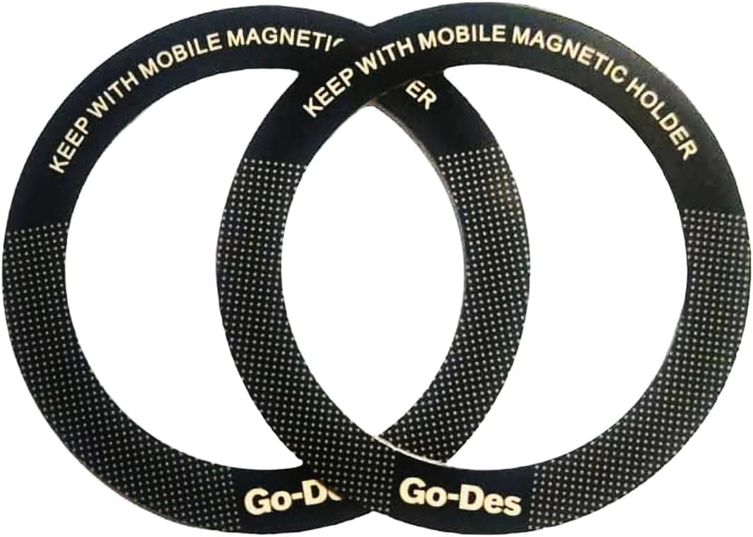 هولدر مغناطیسی موبایل خودرو Go-Des GD-HD218 | پایه نگهدارنده داشبورد و دریچه کولر با چرخش 360 درجه — تصویر ۳