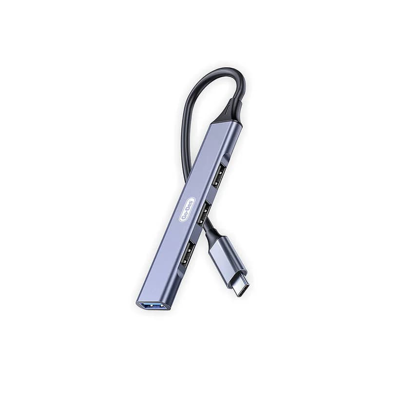 هاب USB Type-C چهار پورت Go Des GD-UC702S — تصویر ۲
