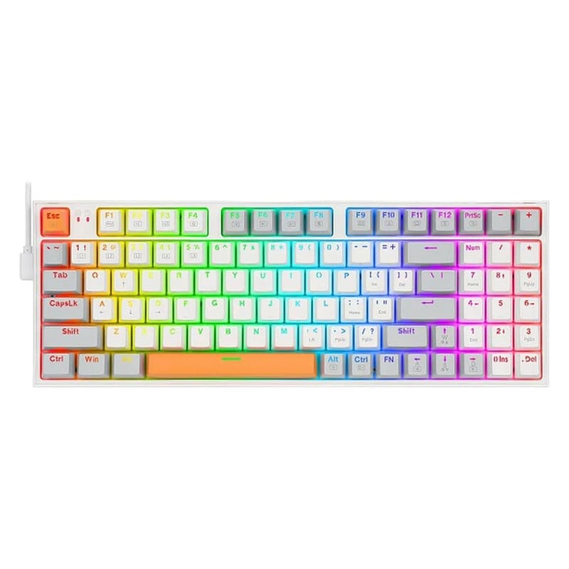 کیبورد مخصوص بازی ردراگون مدل Kitava K636 WGO-RGB — تصویر ۲
