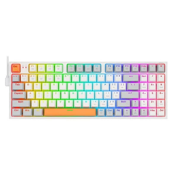 کیبورد مخصوص بازی ردراگون مدل Kitava K636 WGO-RGB — تصویر ۳