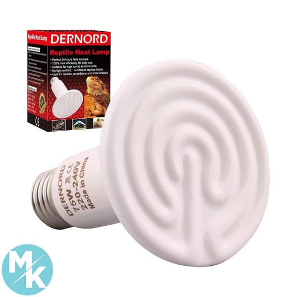 لامپ حرارتی 75W تراریوم برند DERNORD مدل B09336 آمازون — تصویر ۲