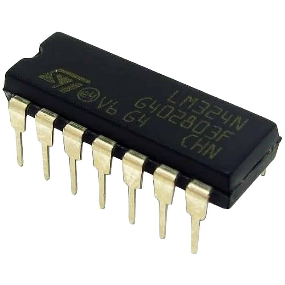 آی سی LM324 اورجینال مارک ST دیپ — تصویر ۱۰