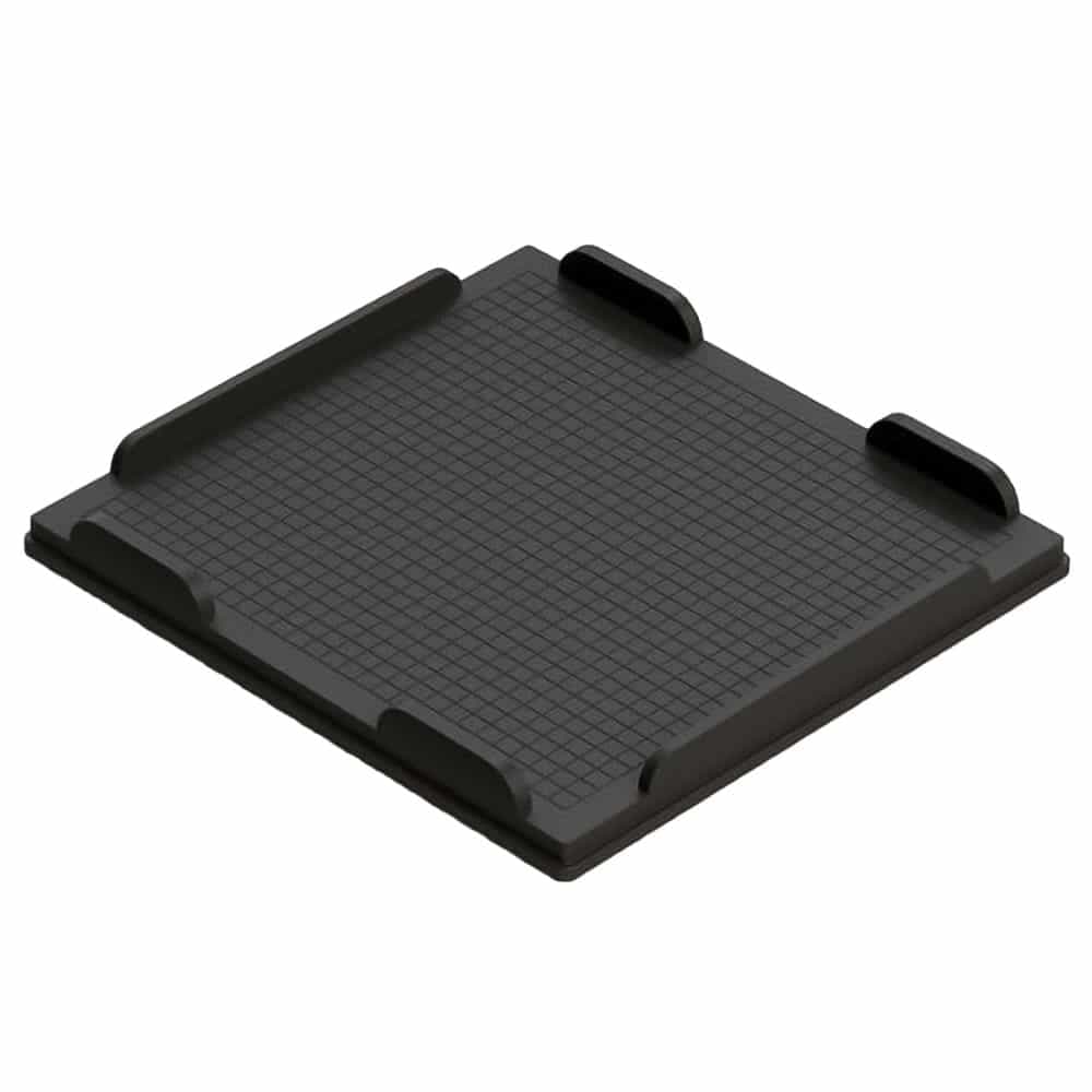 جعبه فلزی مدل MB-103 رنگ مشکی با رنگ کوره‌ای الکترواستاتیک و پنل پلاستیکی — تصویر ۶