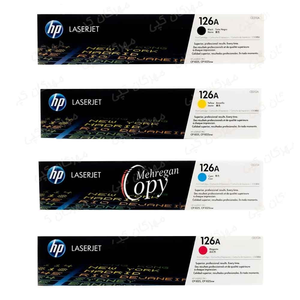کارتریج تونر پرینتر رنگی اچ پی HP 126A