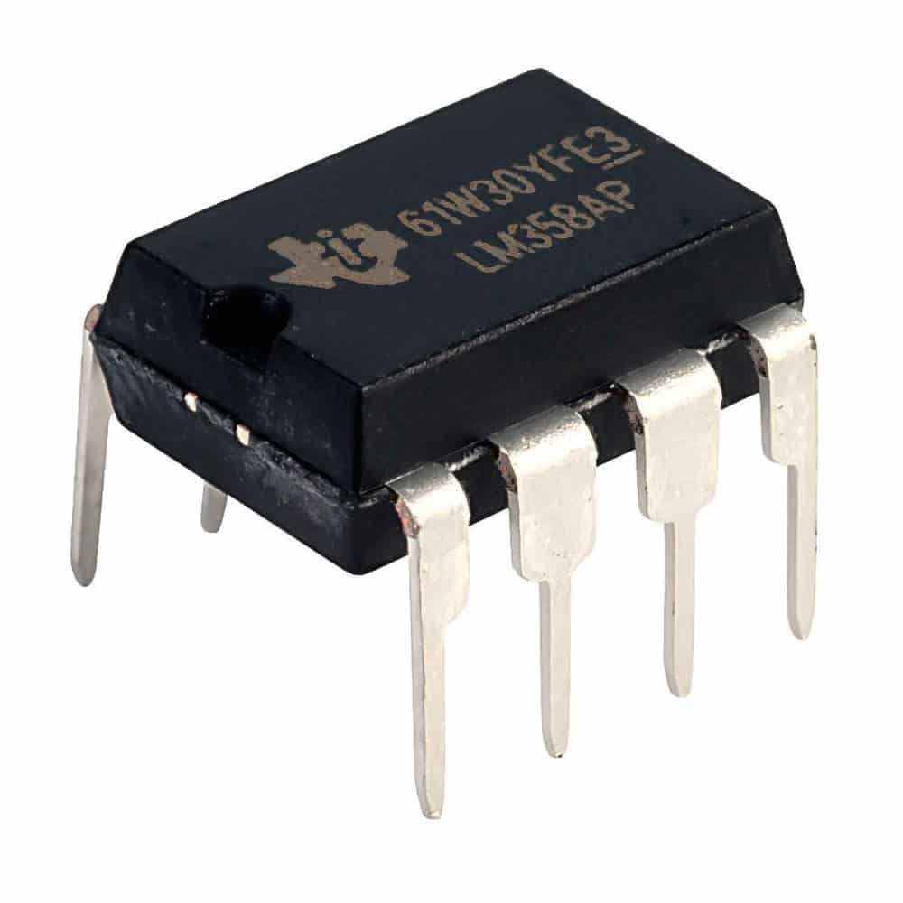 آی سی LM358 مارک تکزاس (های کپی)