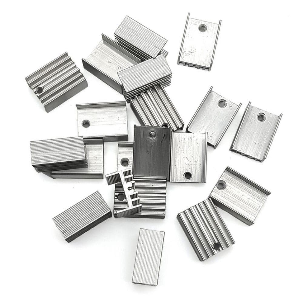هیت سینک مداد تراشی کوچک TO220 سایز 20×15×10 میلیمتر — تصویر ۷