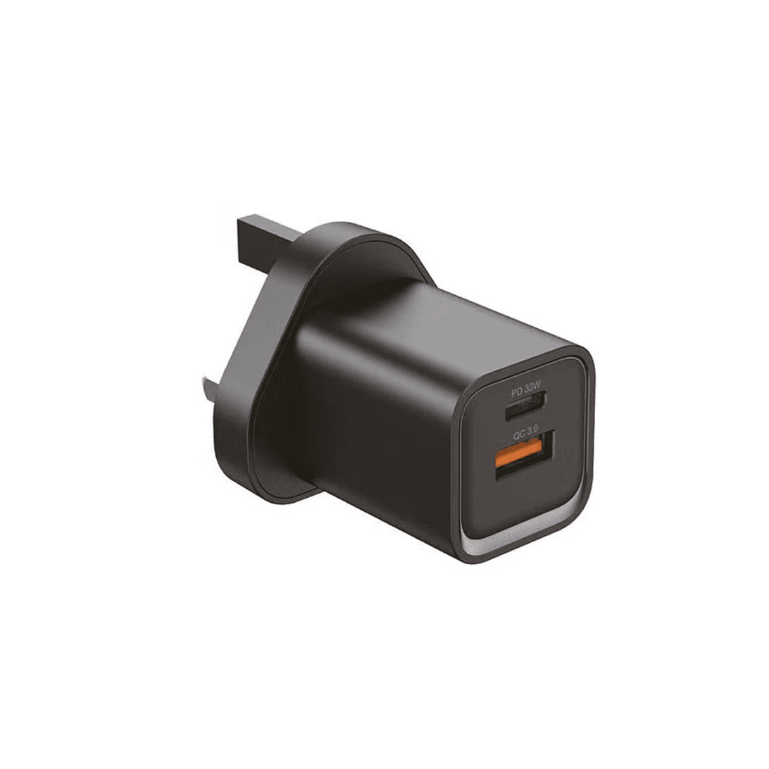 شارژر دیواری فست شارژ گو-دس مدل Go-Des GD-QC3036 دو پورت 20 وات با نمایشگر LED — تصویر ۲