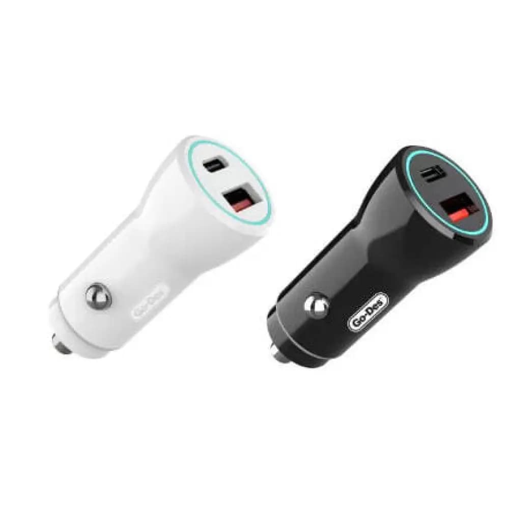 شارژر فندکی فست شارژ دو پورت گو-دس مدل Go Des GD-QC2016 PD 38W — تصویر ۶