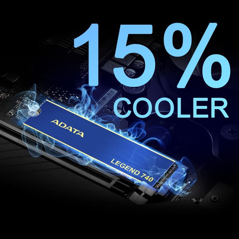 اس اس دی اینترنال ای دیتا مدل LEGEND 700 PCIe Gen3 x4 M.2 2280 ظرفیت 512 گیگابایت — تصویر ۷