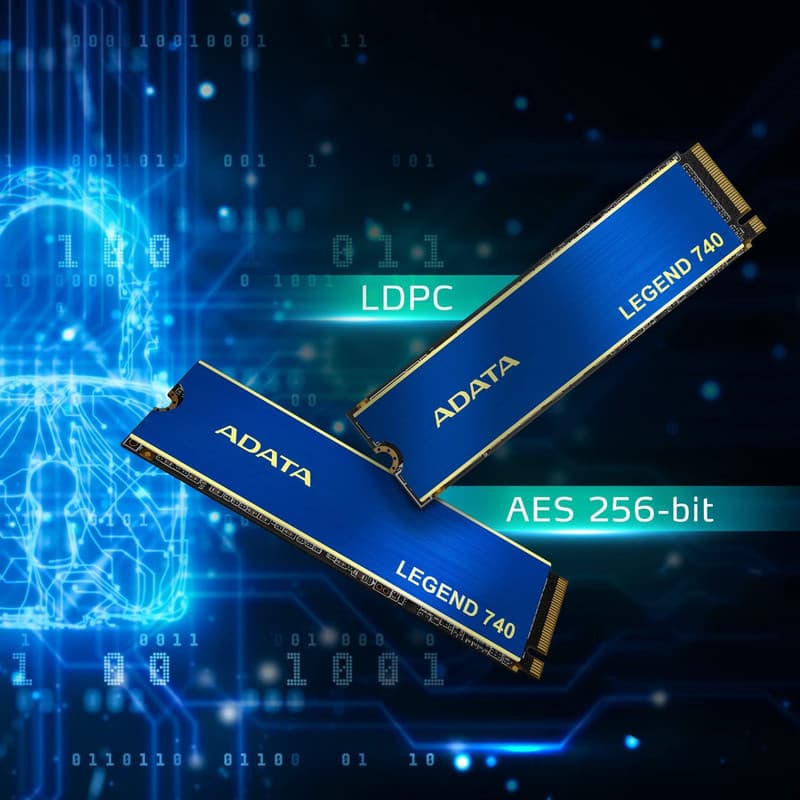 اس اس دی اینترنال ای دیتا مدل LEGEND 700 PCIe Gen3 x4 M.2 2280 ظرفیت 512 گیگابایت — تصویر ۸