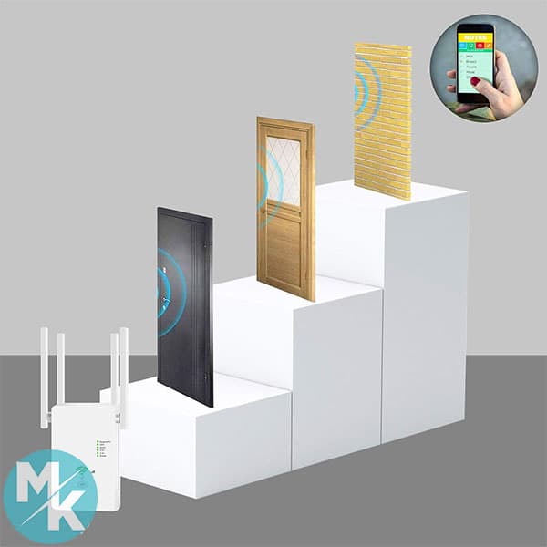 تقویت‌ کننده WiFi برند GUHUASHI مدل AC1200M — تصویر ۴