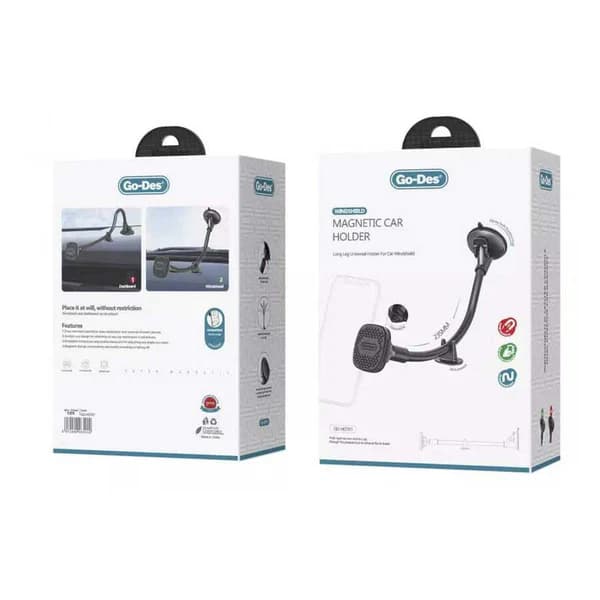 هولدر مغناطیسی Go Des GD-HD761 | پایه مکشی با بازوی 235 میلیمتری و چرخش 360 — تصویر ۳