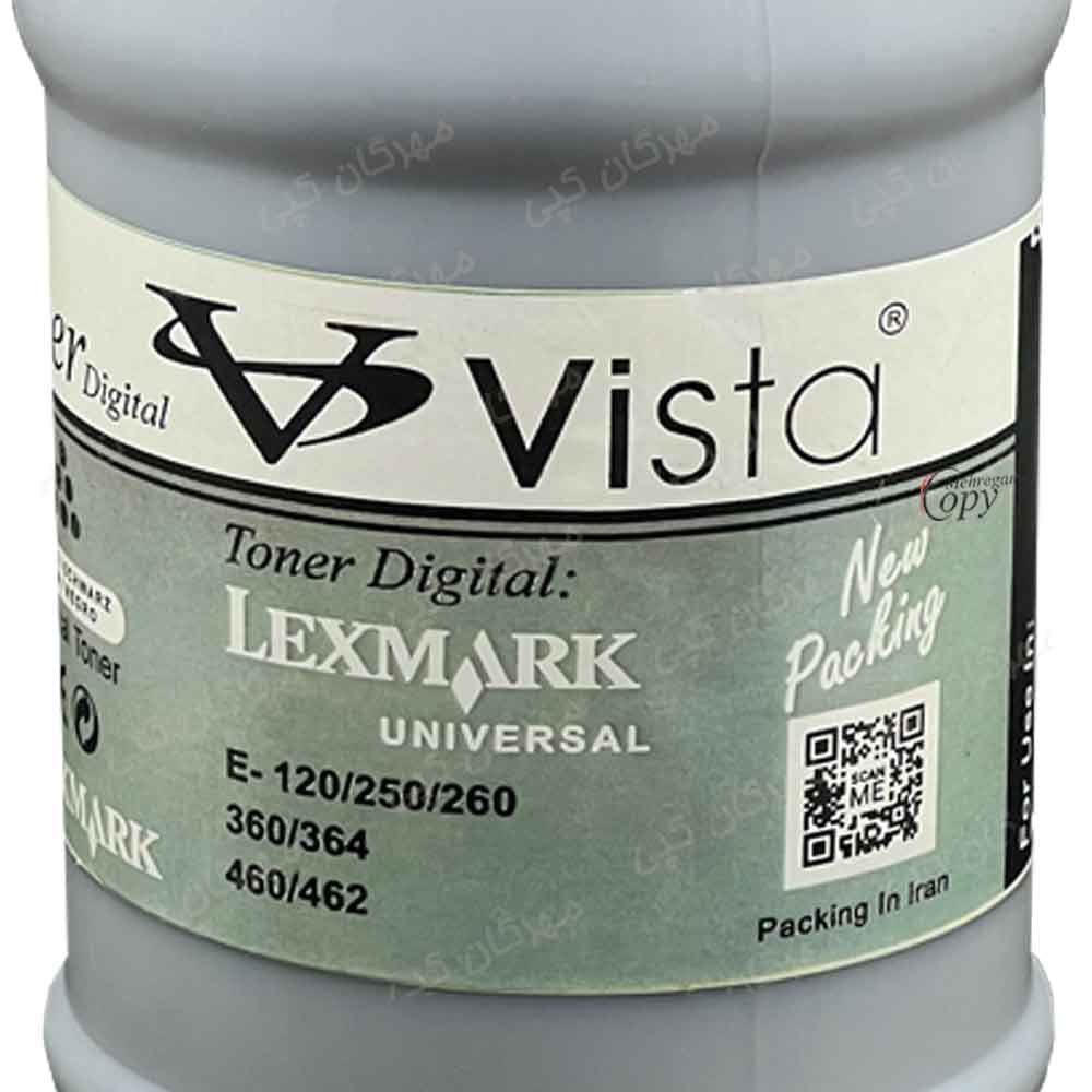 تونر شارژ پرینتر لکسمارک Lexmark ویستا 800 گرمی — تصویر ۳