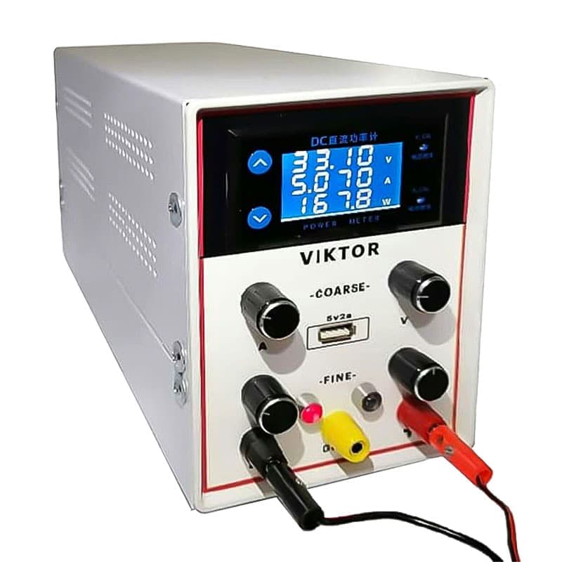 منبع تغذیه متغیر آزمایشگاهی VIKTOR مدل 310 — تصویر ۴