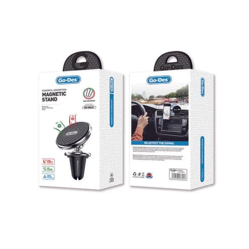 پایه نگهدارنده گوشی Go Des GD-HD641 | پایه مغناطیسی چرخشی ۳۶۰ درجه مخصوص خودرو — تصویر ۳