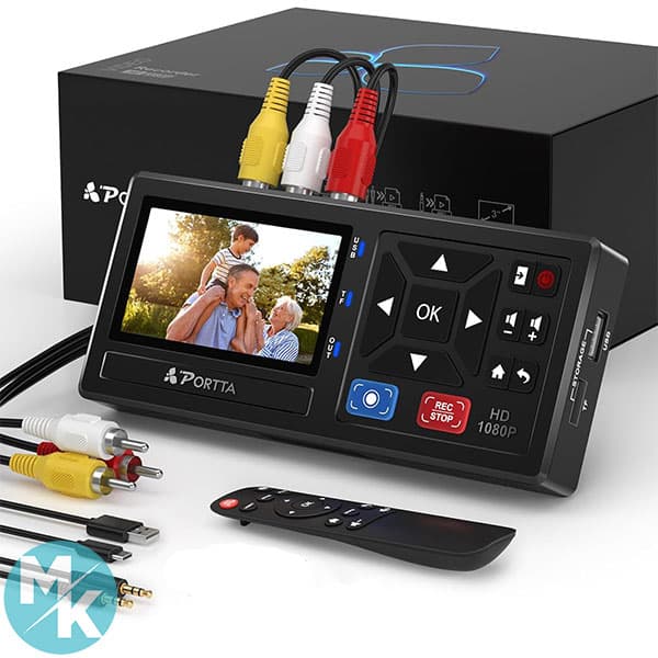 مبدل VHS به دیجیتال برند PORTTA مدل CHR101
