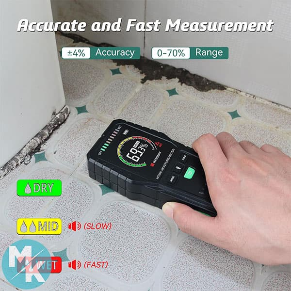 رطوبت سنج بدون پین برند RDINSCOS مدل MT-28 — تصویر ۴