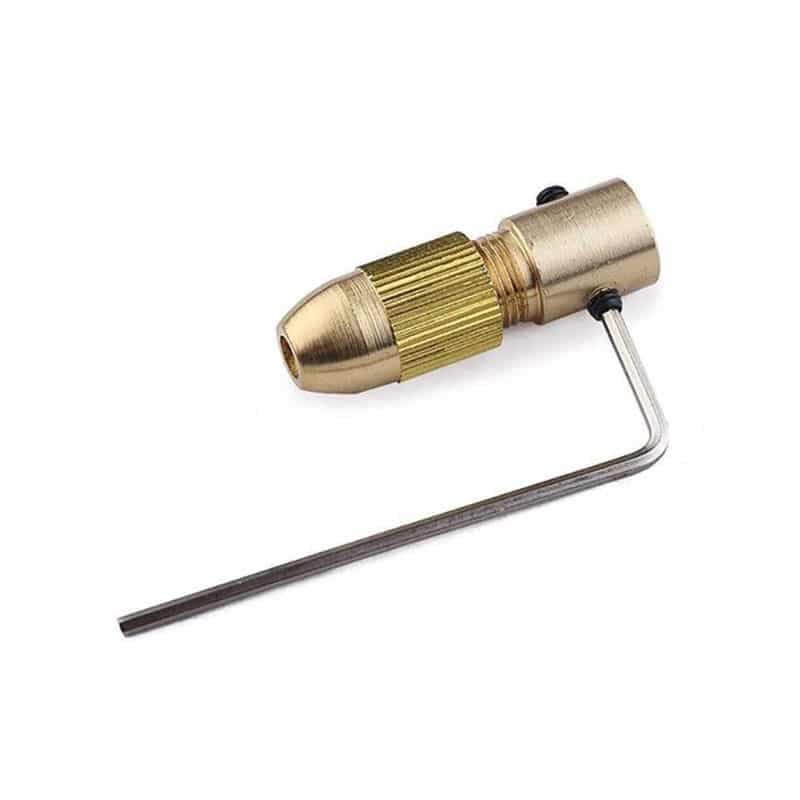 ست سه نظام پنج سر با شفت 5mm و سایز مته 0.8 تا 3mm — تصویر ۲