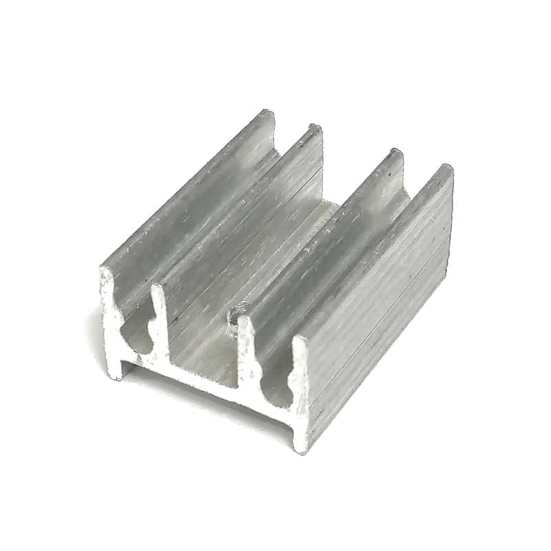 هیت سینک مداد تراشی آلومینیومی 4 پره – 25×12×19 میلیمتر — تصویر ۶