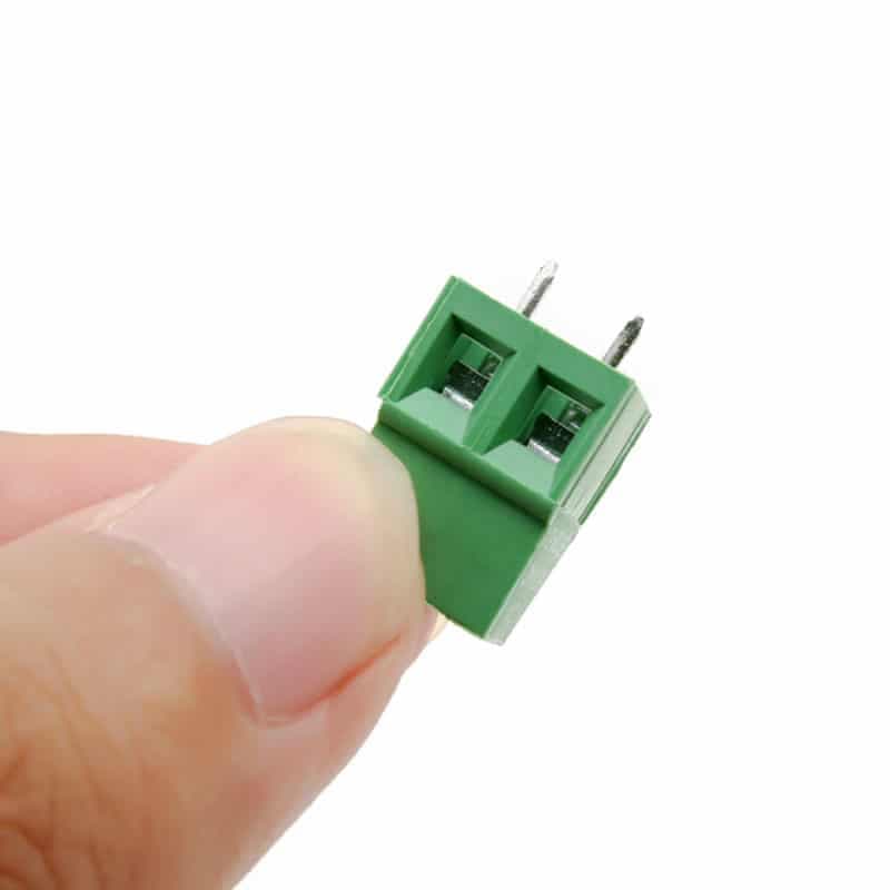 ترمینال پیچی 2 پین KF128 رنگ سبز — تصویر ۶