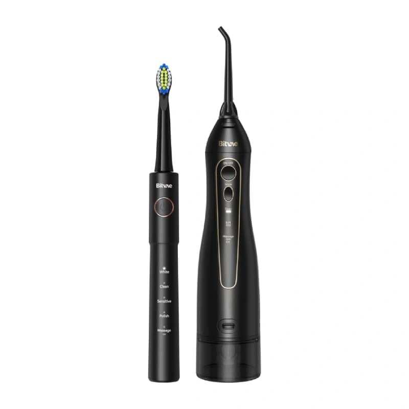 مسواک برقی و واترفلاسر بیتوی | Bitvae Electric Toothbrush E11 + Water Flosser F5020