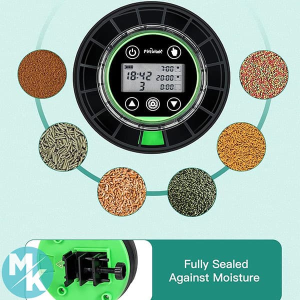 غذاریز خودکار آکواریوم برند Petbank مدل CY-109 — تصویر ۳
