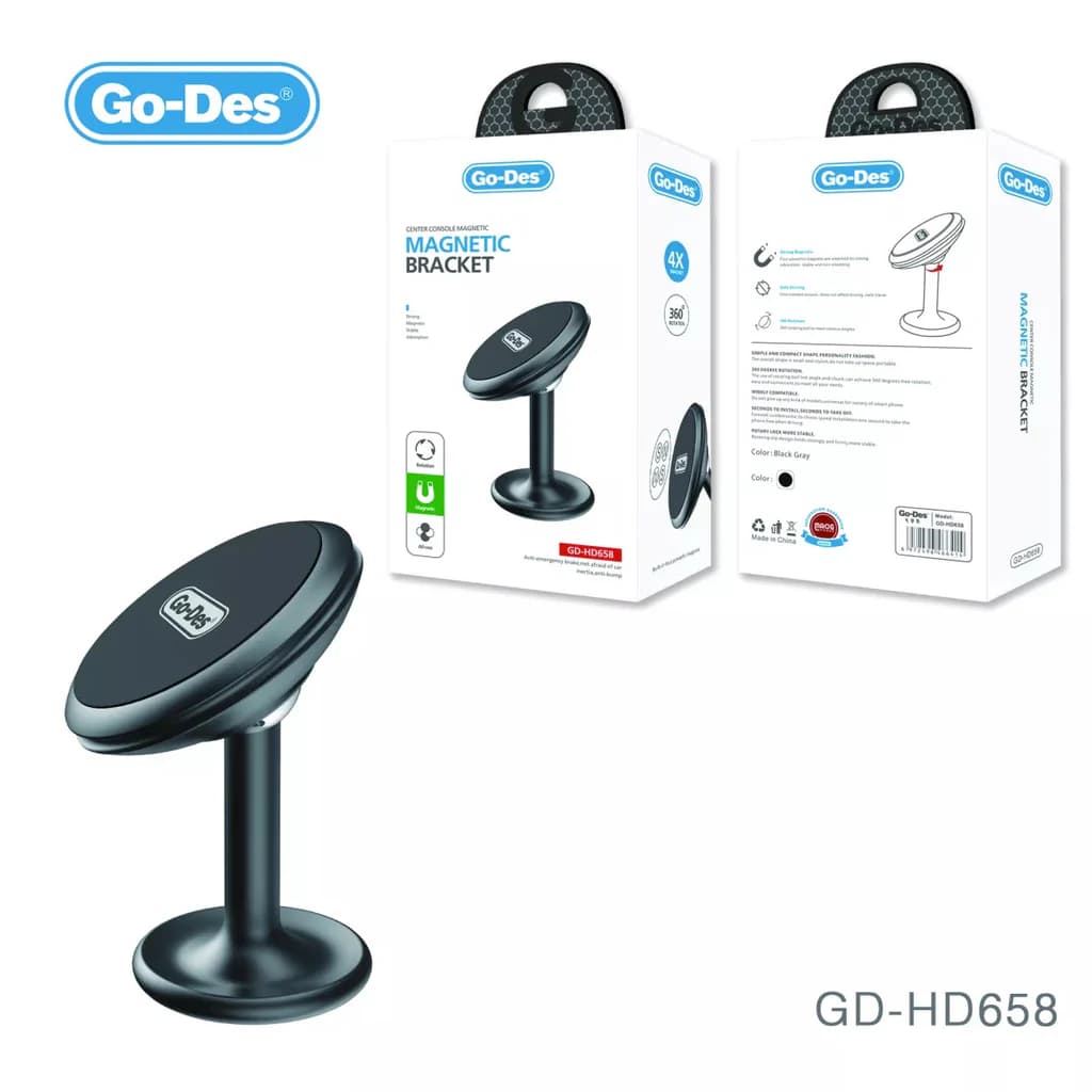 پایه نگهدارنده مغناطیسی گوشی Go-Des مدل GD-HD658 | قدرت، زیبایی و راحتی در کنار هم — تصویر ۴