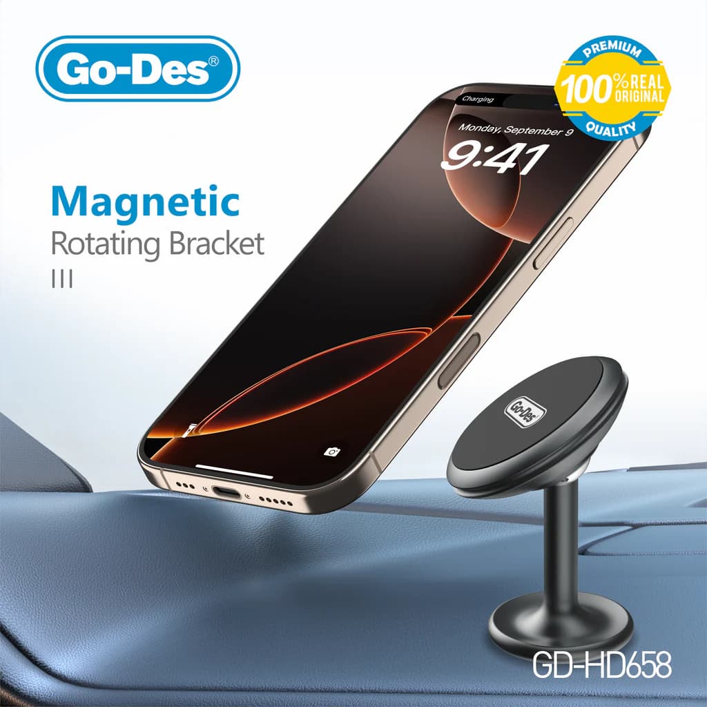پایه نگهدارنده مغناطیسی گوشی Go-Des مدل GD-HD658 | قدرت، زیبایی و راحتی در کنار هم — تصویر ۶