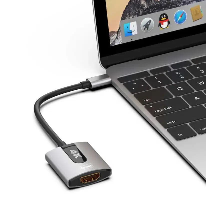 خرید کابل Go Des GD-8279 USB-C AV | انتقال تصویر 4K با کیفیت و بدون تاخیر — تصویر ۳