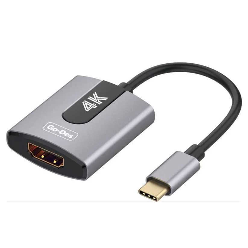 خرید کابل Go Des GD-8279 USB-C AV | انتقال تصویر 4K با کیفیت و بدون تاخیر