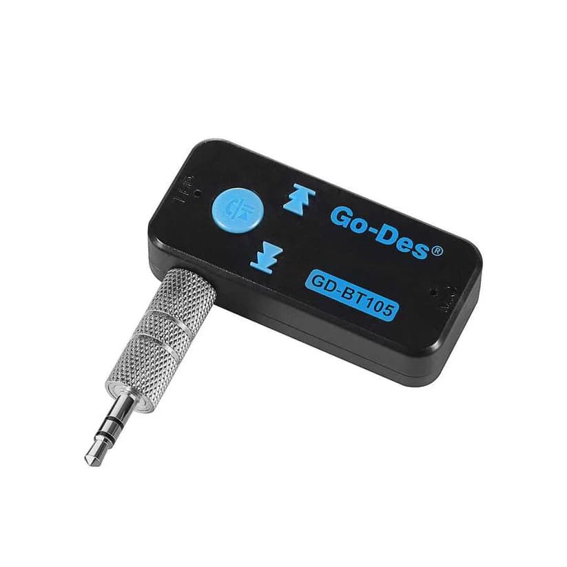 گیرنده بلوتوثی صدا Go-Des GD-BT105 | دانگل AUX وایرلس با میکروفون و پشتیبانی Micro SD — تصویر ۲
