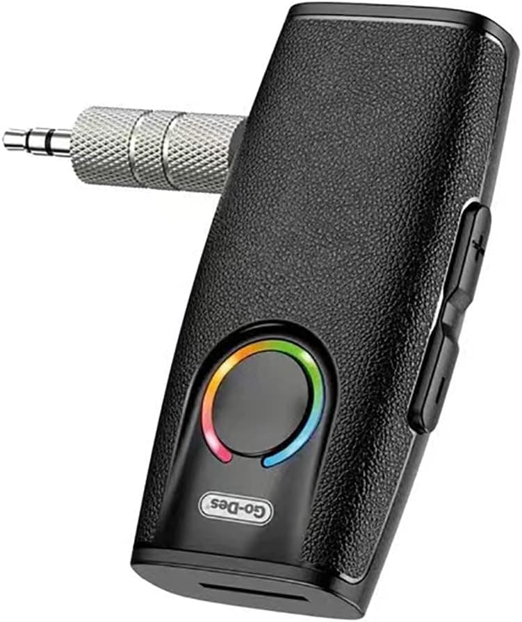گیرنده بلوتوثی Go Des GD-BT203 | تبدیل اسپیکر و ضبط خودرو به بلوتوث با ورودی AUX و بلوتوث 5.3 — تصویر ۴