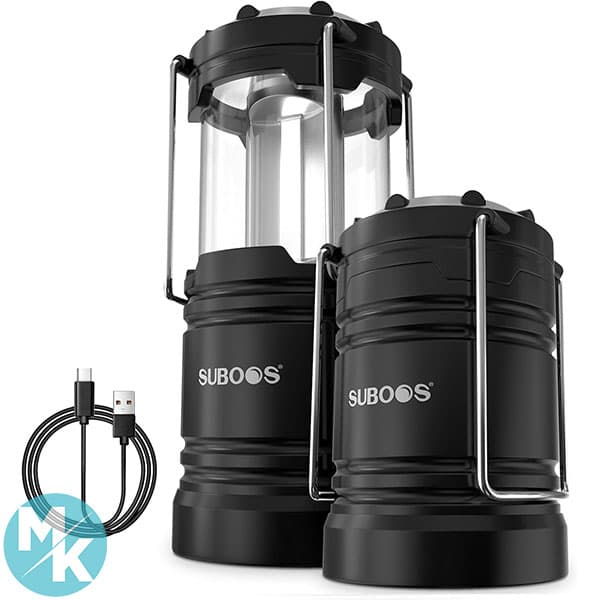 پک ۲ عددی فانوس کمپینگ برند SUBOOS مدل SR360 +خورشیدی